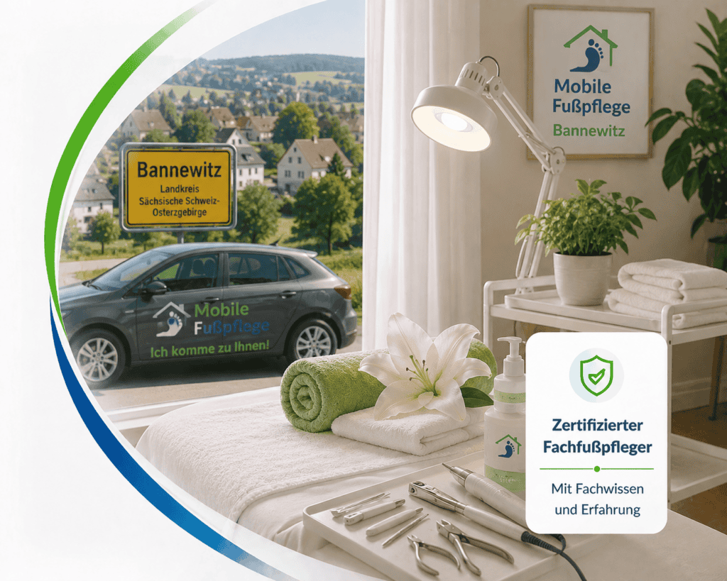Mobile Fußpflege in Bannewitz